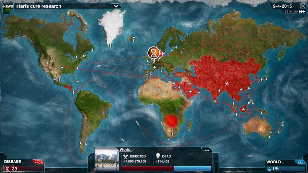 [$ 2.03] Plague Inc: Evolved Steam Account