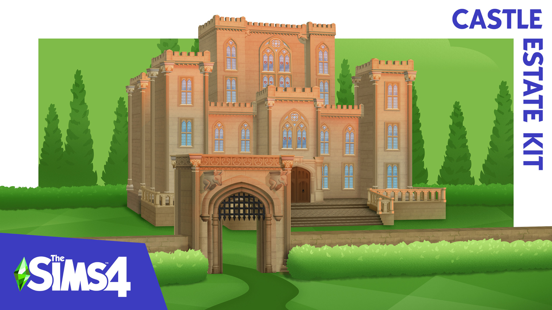 [$ 9.03] The Sims 4 - Castle Estate Kit DLC Origin CD Key