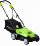 best Greenworks 25237 1000W 35cm  lawn mower electric review