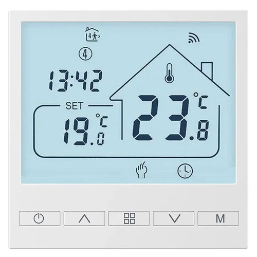 Настенный терморегулятор Wi-Fi ELDEV EF4R для умного дома! фото
