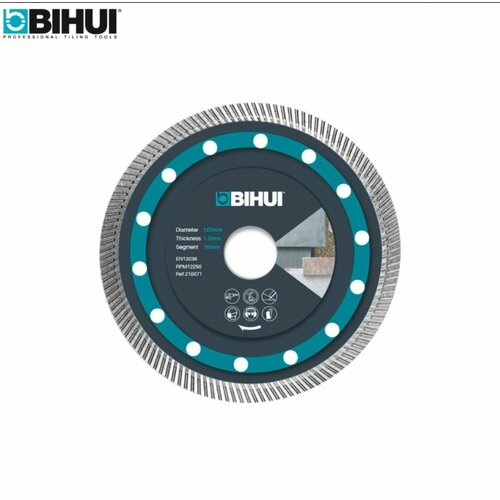 Диск алмазный BIHUI SUPER THIN TURBO, 115ММ, DCBN115 фото