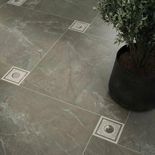 Керамогранит Kerama Marazzi Кантата серый матовый 40,2х40,2см, 5 шт. (0,81 м2) фото