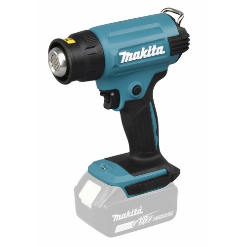 Аккумуляторный тепловой пистолет (фен) Makita LXT 18В, 1 режим, 550°, без АКБ и З/У, DHG180ZK фото