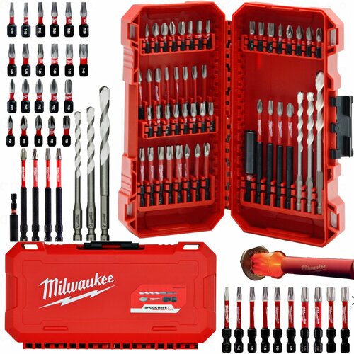 Набор бит Milwaukee Shockwave Impact Duty Bit Set 48 шт. фото