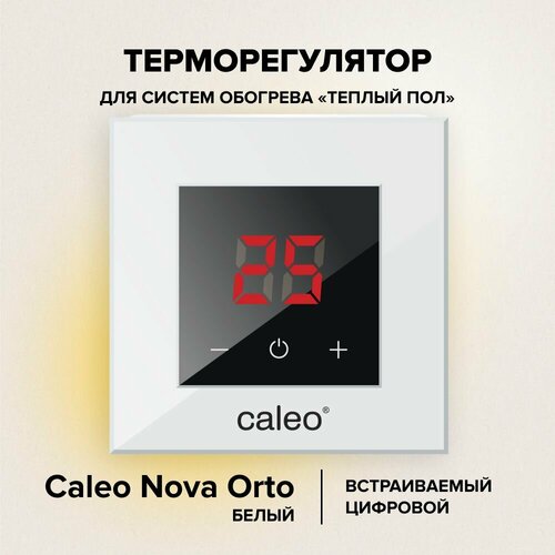 Терморегулятор Caleo Nova белый фото