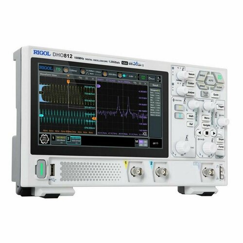 Цифровой Осциллограф Rigol DHO812, 2 канала, 100 МГц, 1,25 Гвыб/с фото