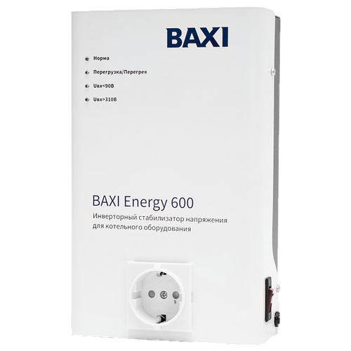 Стабилизатор напряжения однофазный BAXI Energy 600 600 Вт 220 В фото