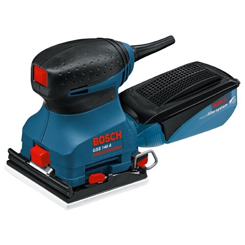 Плоскошлифовальная машина BOSCH GSS 140 A, 180 Вт, чемодан фото