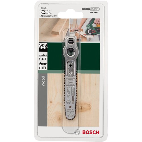 Пилка BOSCH nanoBLADE Wood Speed 50, 1 шт. фото