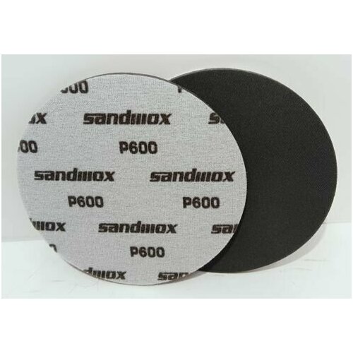 Шлифовальный диск на поролоновой основе SANDWOX SUPER FINE FOAM 150мм, Р600, 1шт. фото