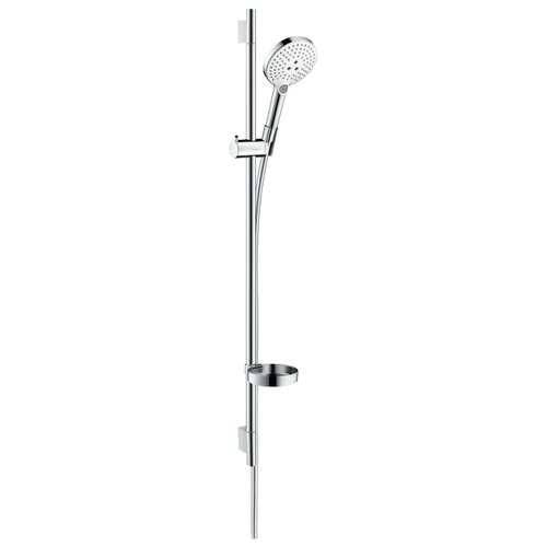 Душевой гарнитур hansgrohe Raindance Select S 120 3jet/Unica 26631000,  хром хром 1600 мм фото