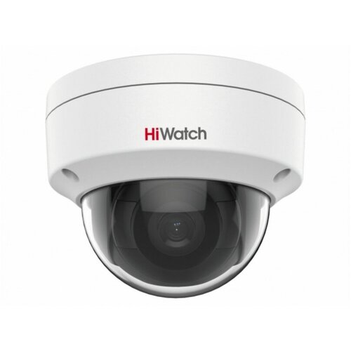 DS-I202 (E) (2.8 mm) HiWatch Уличная купольная IP видеокамера, обьектив 2.8мм, 2Мп, Ик, POE фото