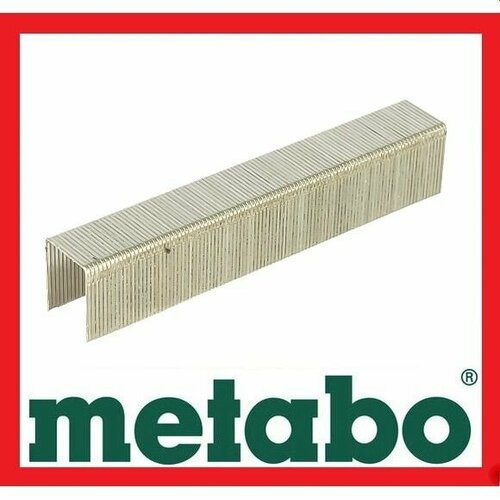 Скобы плоские 1000 шт. для степлера (14 мм) Metabo 630573000 фото