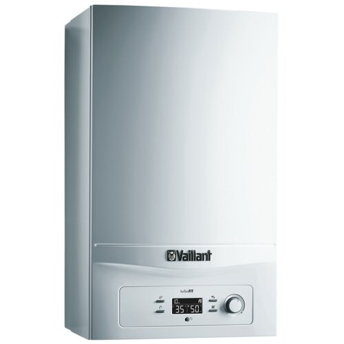 Конвекционный газовый котел Vaillant turboFIT VUW 242/5-2, 23.7 кВт, двухконтурный, белый фото