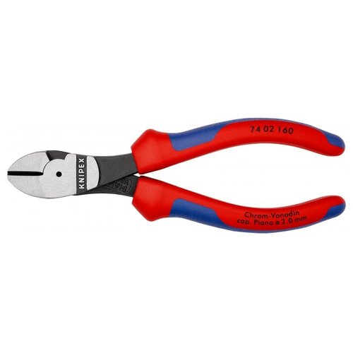 Бокорезы Knipex 74 02 160 160 мм красный/синий 160 мм фото