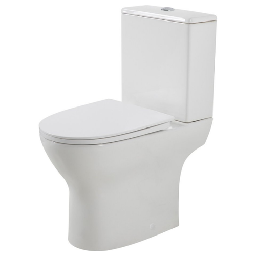 Унитаз-компакт безободковый BelBagno Lounge BB045CPR/BB045/051SC с сиденьем фото