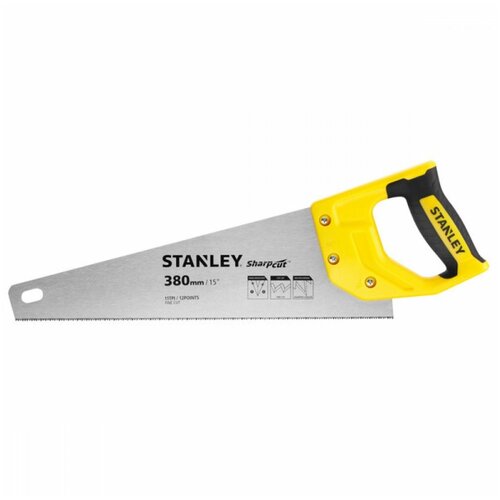 Ножовка для дерева STANLEY 380мм SHARPCUT 11TPI STHT20369-1 фото