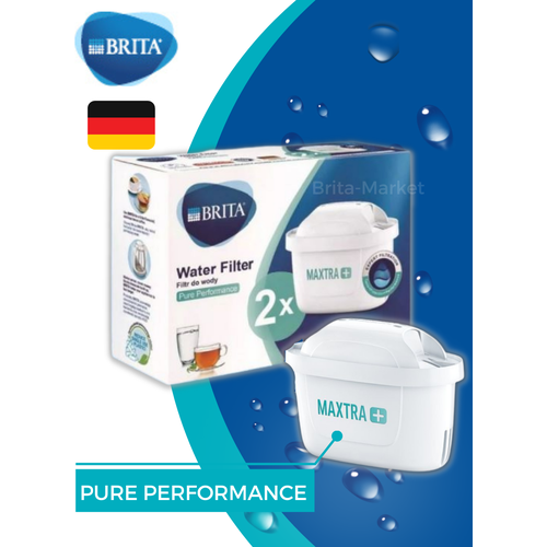 Картридж сменный фильтр для воды Брита BRITA MAXTRA+ Pure Performance 2 шт фото