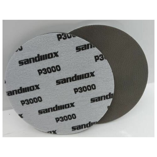 Шлифовальный диск на поролоновой основе SANDWOX SUPER FINE FOAM 150мм, Р3000, 1шт. фото