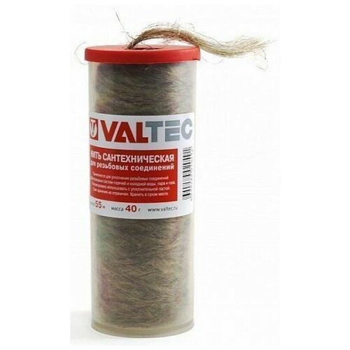 VALTEC Нить льняная сантехническая VALTEC 55 м VT. FLAX.0.055 фото