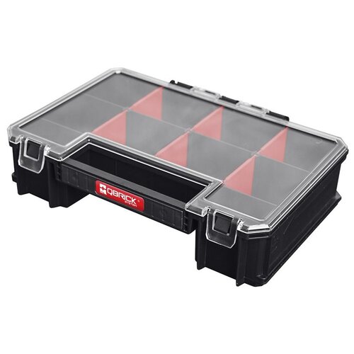 Органайзер Qbrick System Two Organizer Multi 10501256, 25.7x18x6.5 см, черный/красный фото