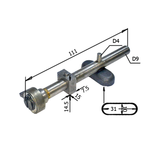 Шток для лобзиков (010173P) №262 фото