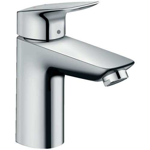 Смеситель для раковины (умывальника) hansgrohe Logis 71107000 хром фото