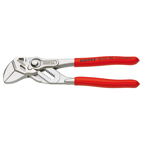 Сантехнические клещи Knipex 86 03 180 180 мм серебристый 180 мм фото