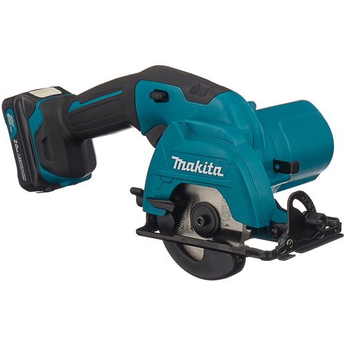 Аккумуляторная дисковая пила  Makita HS301DWAE, 12 В, бирюзовый фото