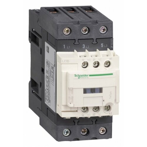 Контактор 3-х полюсный 50A,1НО+1НЗ, 220В 50/60Гц Schneider Electric, LC1D50AM7C фото