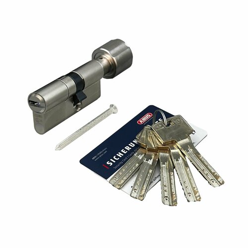 Механизм цилиндровый ABUS BRAVUS 3500 MAGNET 90(50x40В) ключ/вертушка MX PRO NI (5 key) фото