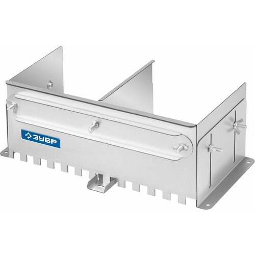 ЗУБР зуб 12*12 мм, до 600 мм, оцинкованная сталь, Раздвижная гребенка для плитки, профессионал (08045-12) фото