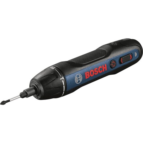 Аккумуляторная отвертка BOSCH GO 2 0.601.9H2.100 черный кейс фото