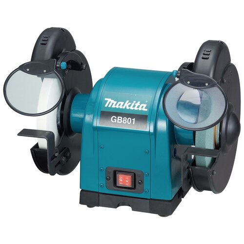 Станок для заточки универсальный Makita GB801 голубой фото