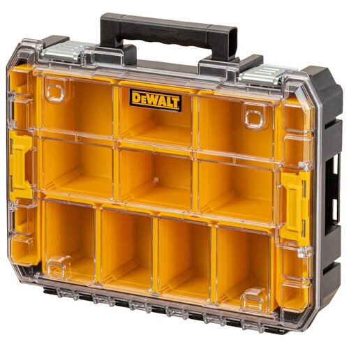 Набор ящиков DeWALT TSTAK 2.0 DWST82968-1, 44x34x12 см, 14.3'' , желтый/серый фото