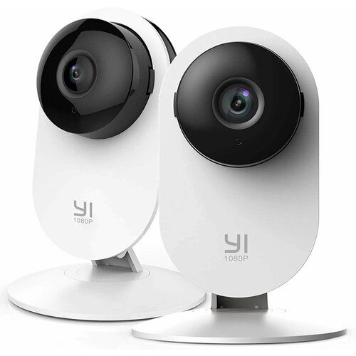 Комплект Wi-Fi IP-камер видеонаблюдения ( 2 штуки) Yi 1080p Home Camera Twin Pack фото