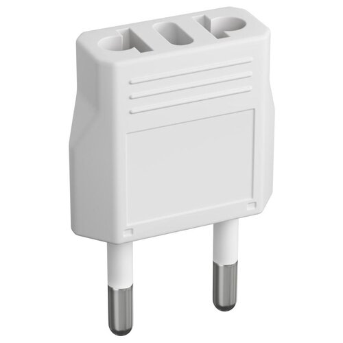 Переходник GSMIN Travel Adapter A8, 6 А, 1 гнездо, белый фото