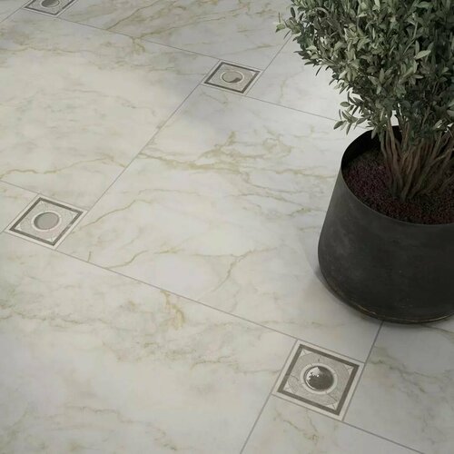 Керамогранит Kerama Marazzi Кантата белый матовый 40,2х40,2см, 5 шт. (0,81 м2) фото