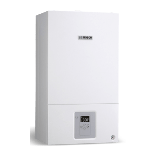 Конвекционный газовый котел BOSCH Gaz 6000 W WBN 6000-24 С, двухконтурный, белый фото