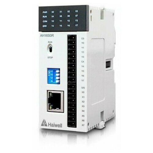 AC16S0T Программируемый логический контроллер серии AС Haiwell 24В 8DI 8DO 1 RS485 1 Ethernet Haiwell фото