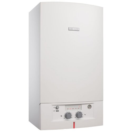 Конвекционный газовый котел BOSCH Gaz 4000 W ZWA 24-2 K, 24 кВт, двухконтурный, белый фото