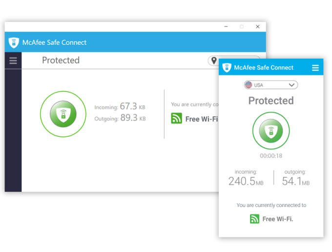 [$ 19.75] McAfee Safe Connect VPN (1 Year / 5 Devices)