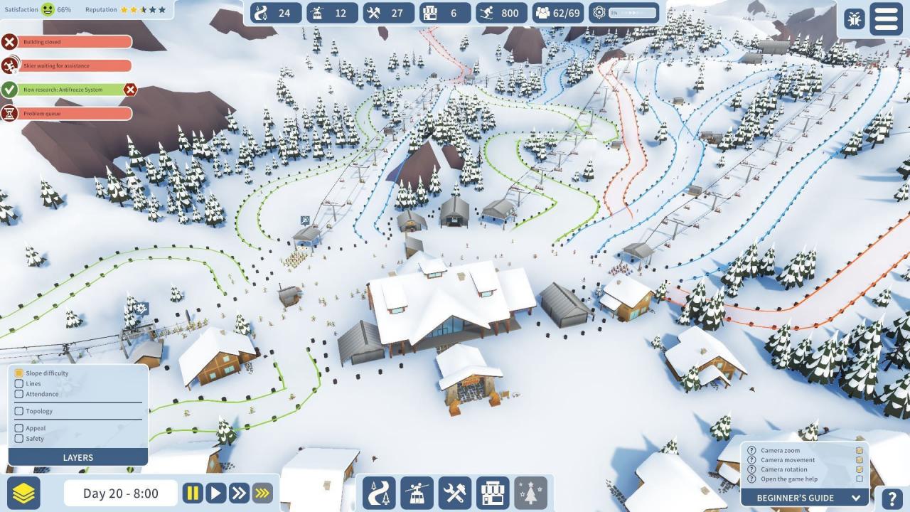 [$ 0.4] Snowtopia: Ski Resort Builder Steam CD Key