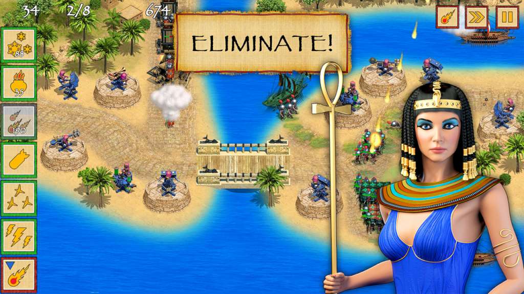 [$ 0.5] Defense of Egypt: Cleopatra Mission Steam CD Key