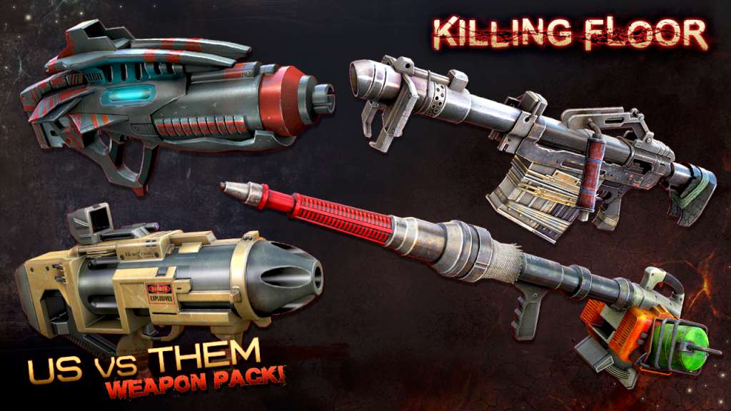 [$ 0.85] Killing Floor - Community Weapons Pack 3 - Us Versus Them Total Conflict Pack DLC Steam CD Key