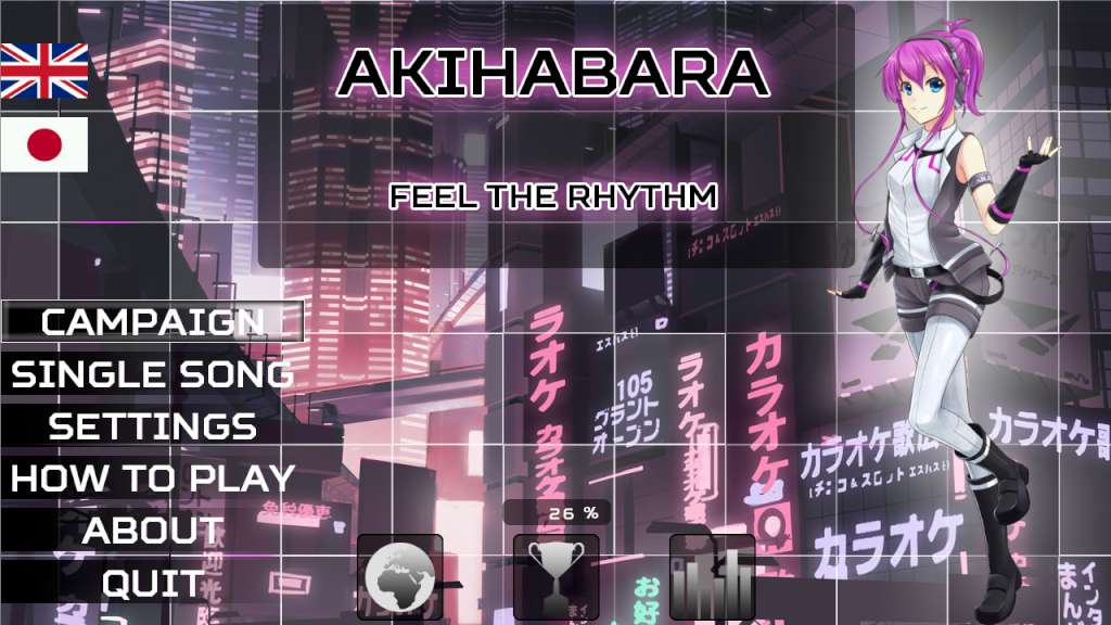 [$ 1.25] Akihabara - Feel the Rhythm Steam CD Key