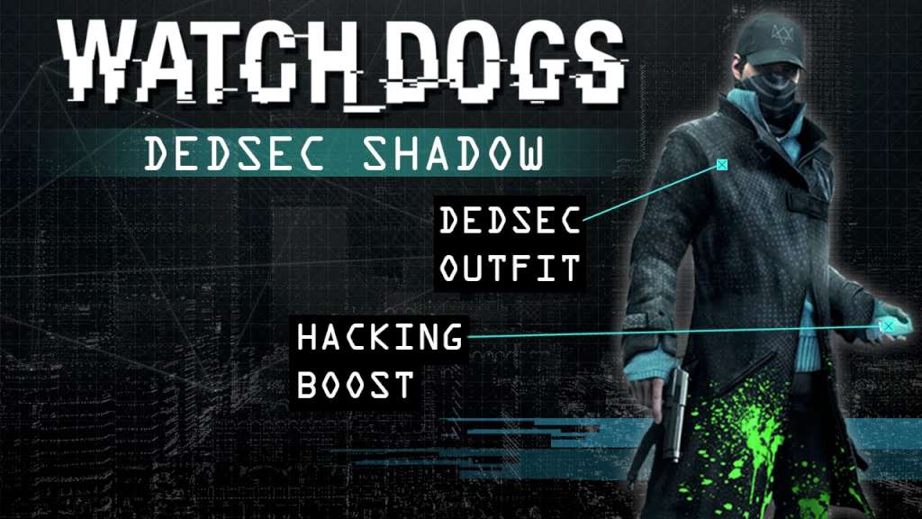 [$ 2.95] Watch Dogs - DEDSEC Outfit + Chicago South Club Skin Pack DLC EU PS3 CD Key