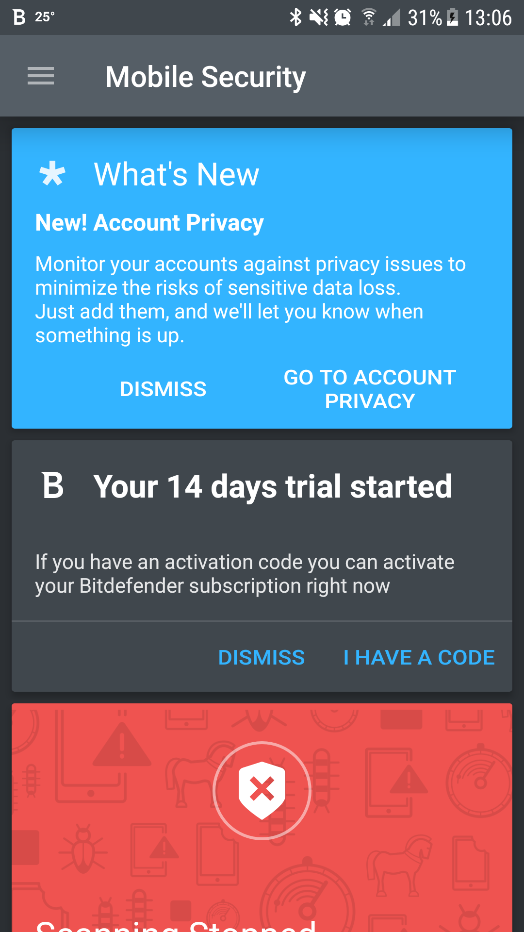 [$ 12.42] Bitdefender Mobile Security for Android Key (1 Year / 1 Device)