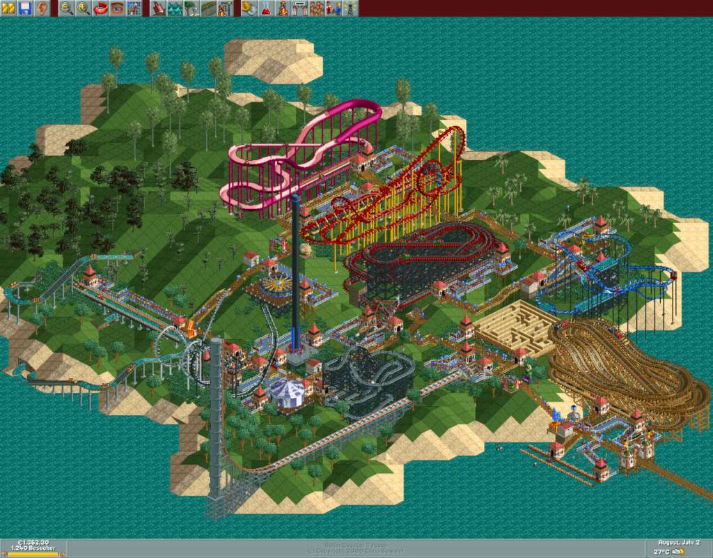 [$ 101.68] RollerCoaster Tycoon: Deluxe Steam Gift