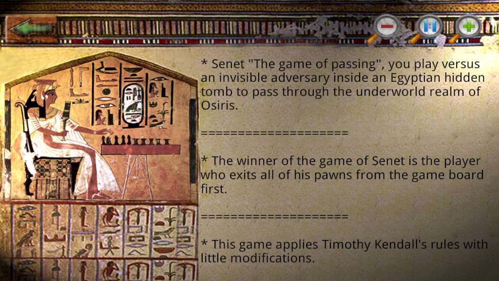 [$ 0.44] Egyptian Senet Steam CD Key